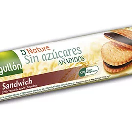 Печенье Сендвич шоколадный без сахара GULLON 250г Испания